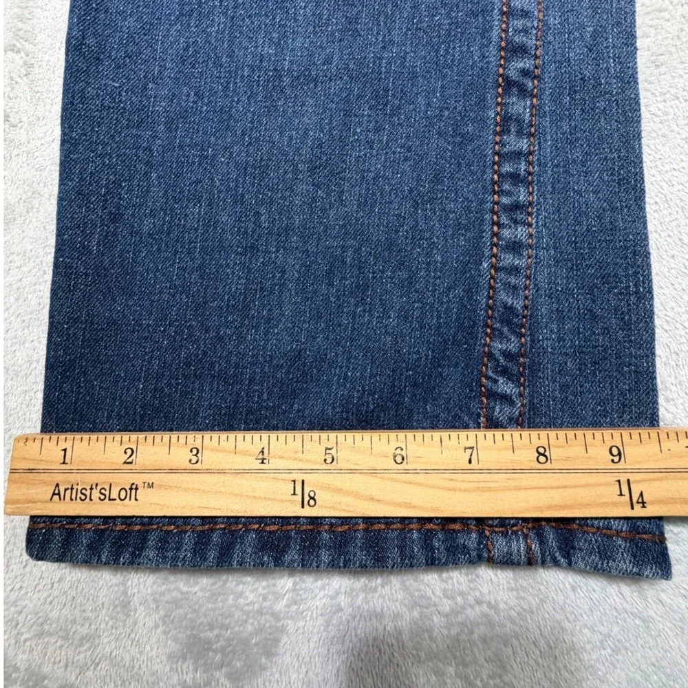 Vintage True Religion Billy Jeans‎ 36 Blue Cotton y2k Bootcut USA Made Men's